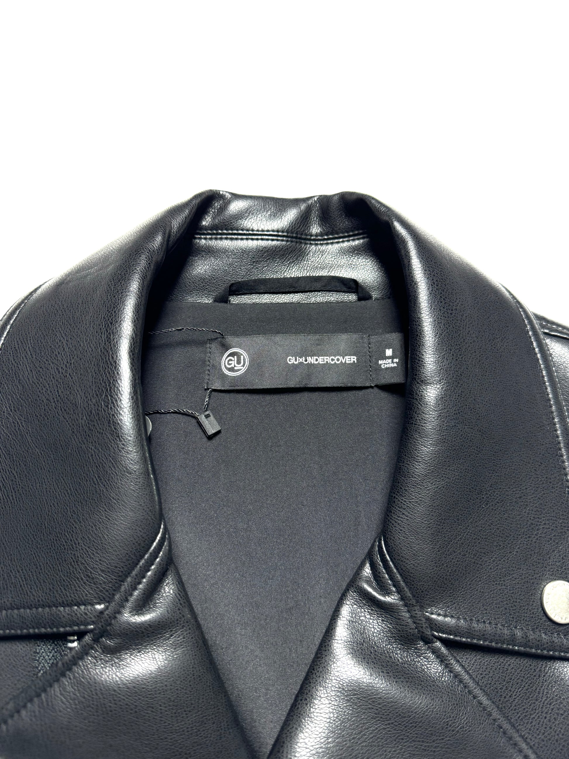 Undercover x GU Leather Biker Jacket