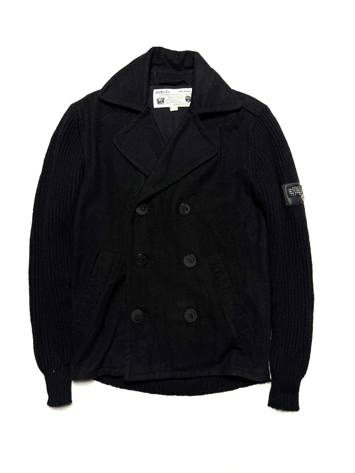Diesel The Brave Blazer Wool  Double Breasted Jacket