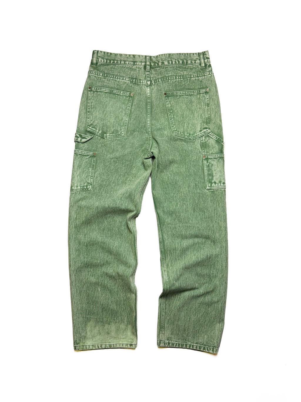 ANDERSON BELL Washed Green Denim
