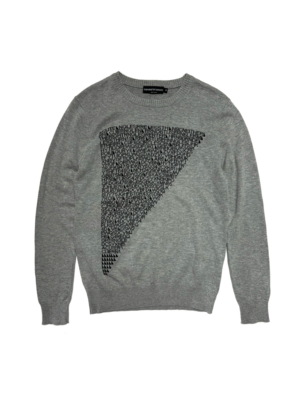 Empiror Armani Code Grey Knitwear