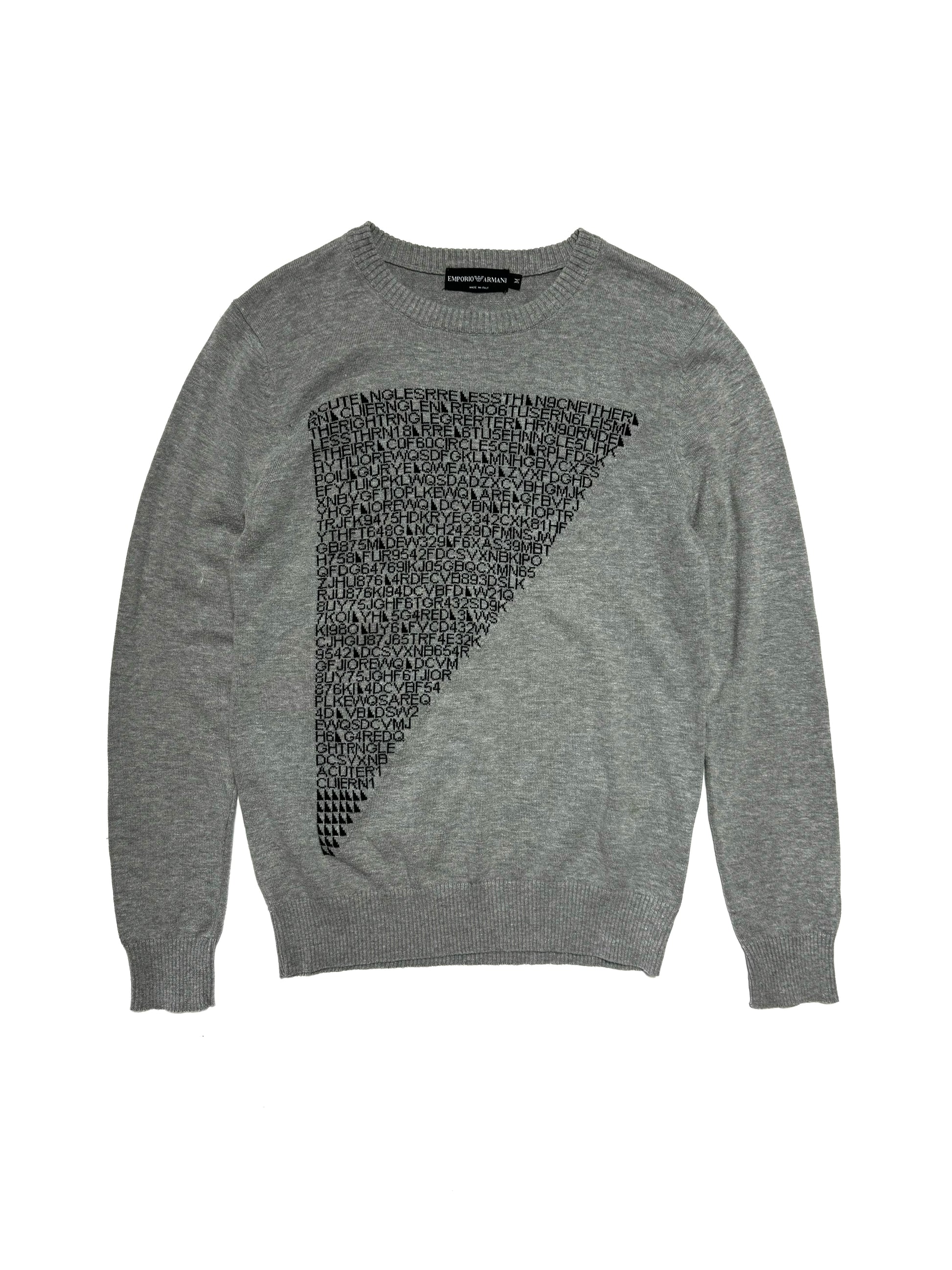 Empiror Armani Code Grey Knitwear