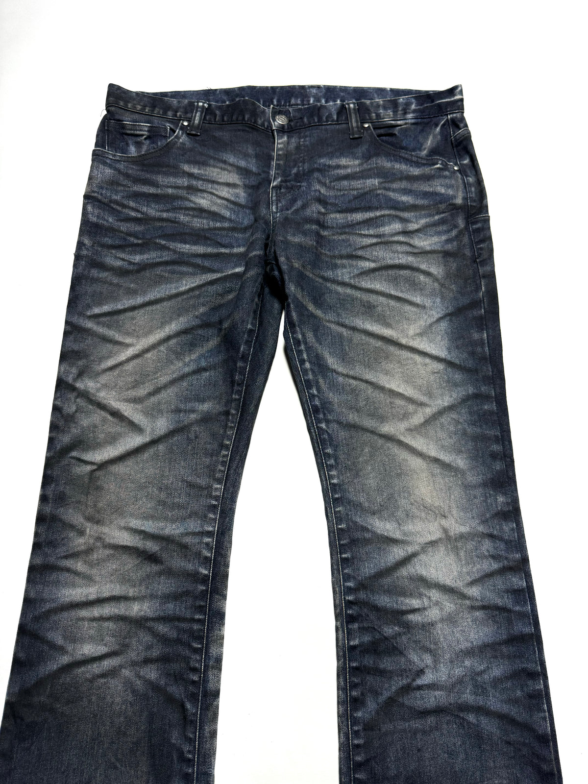 Tornado Mart Washed Denim Flared Jean 2000s