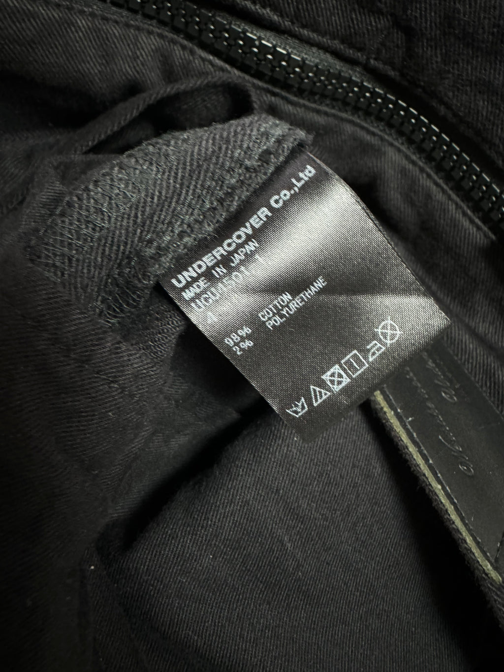 Undercover UCU4501-1 JUN TAKAHASHI  Black Jean