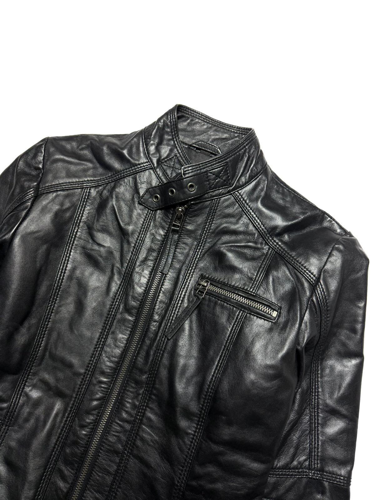 Haruf Leather Rider Jacket