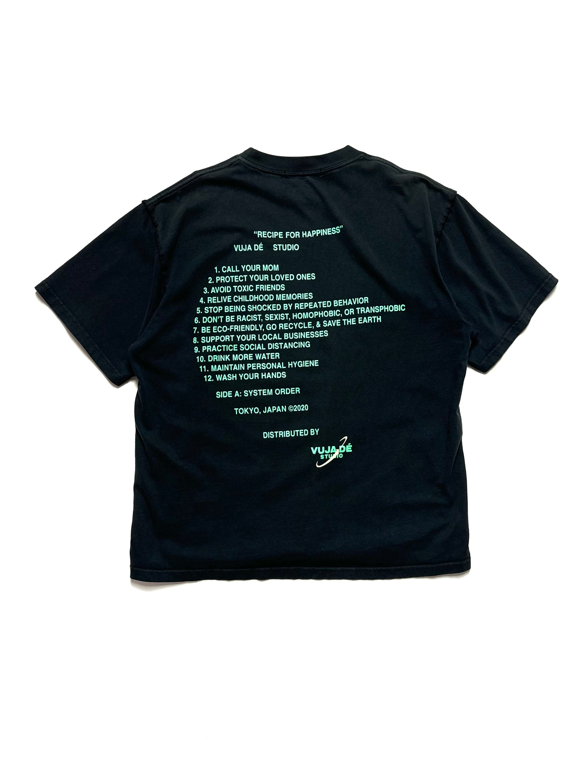 Vu Jadé Studio “Receipt for happiness “Boxy Tee 2019