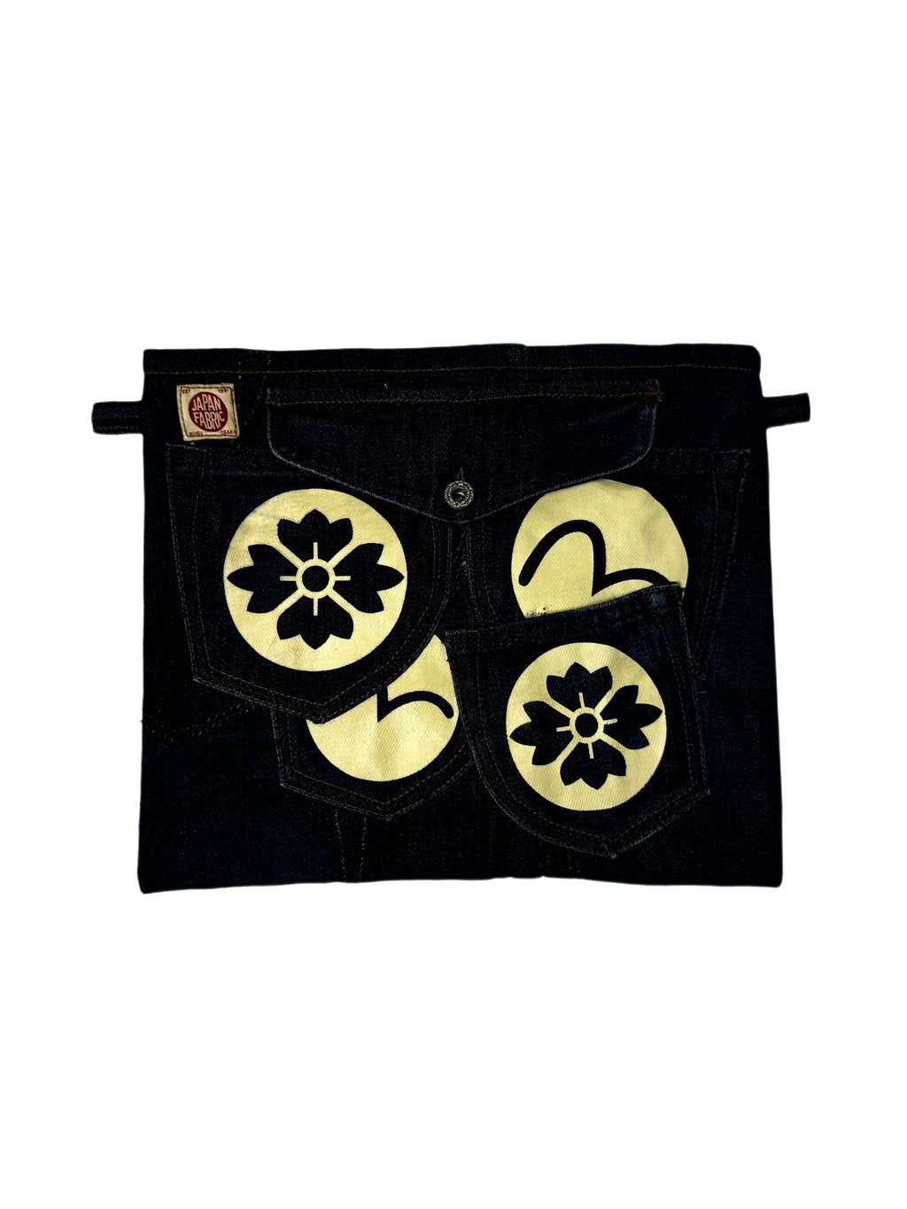 Evisu Remake Multi pocket Cross Bag