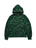 BAPE OG Green Camo Full Zip Hoodie 2010s (Shibuya Camo)