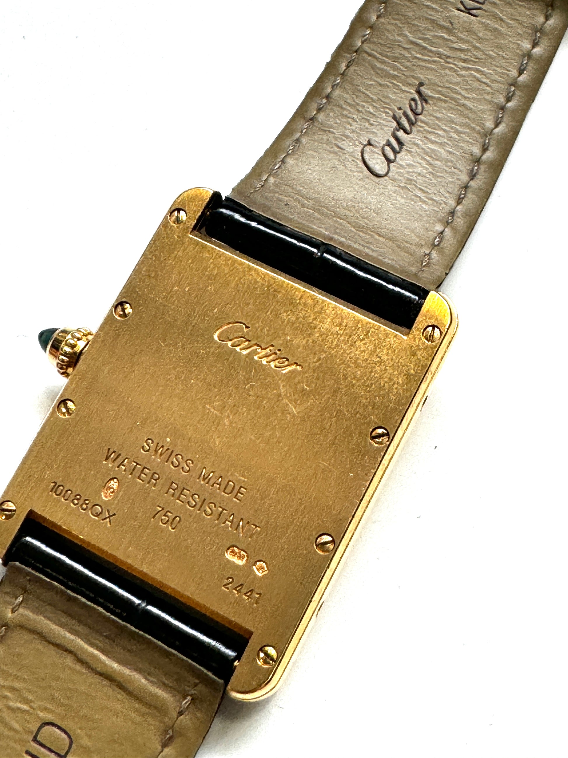Cartier Tank Louis Watch Gold