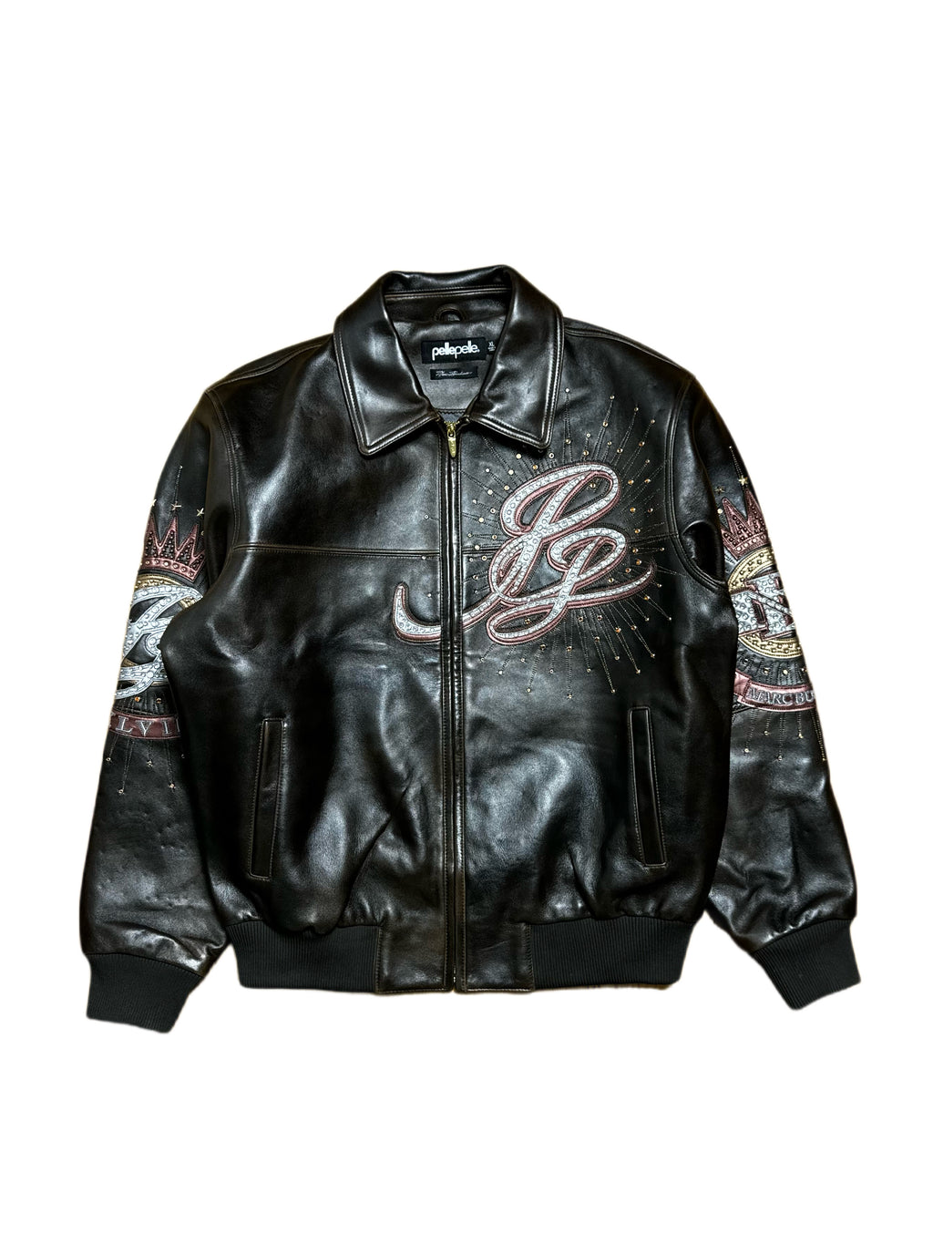 Pelle Pelle Brown Leather 47th Anniversary Jacket