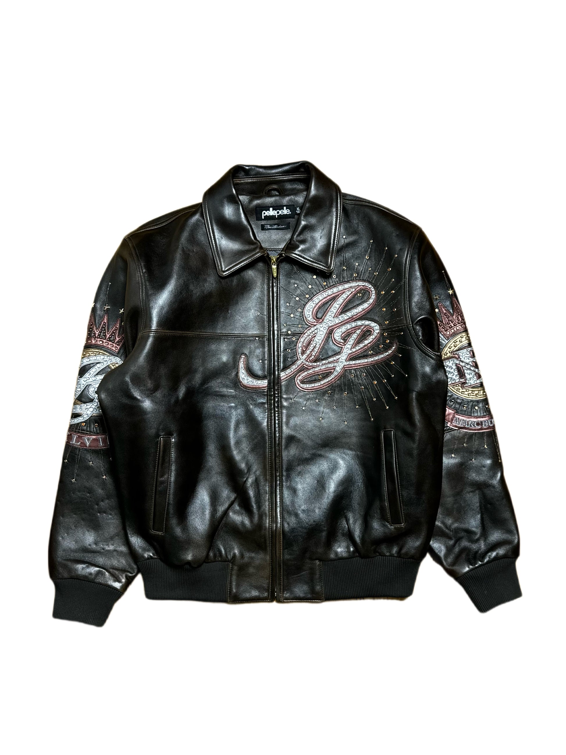 Pelle Pelle Brown Leather 47th Anniversary Jacket