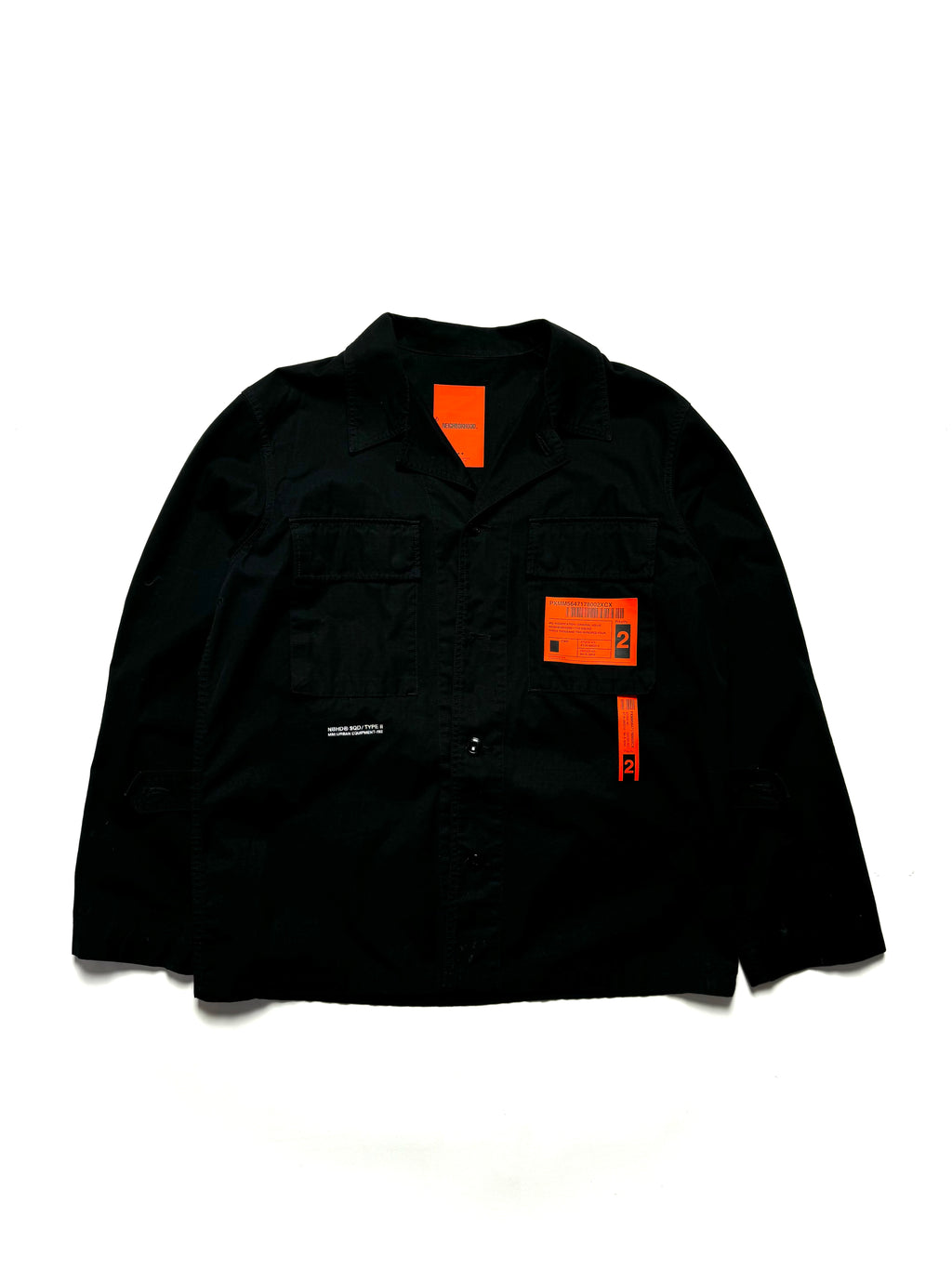 NBHD Black Orange Type-II Work Jacket