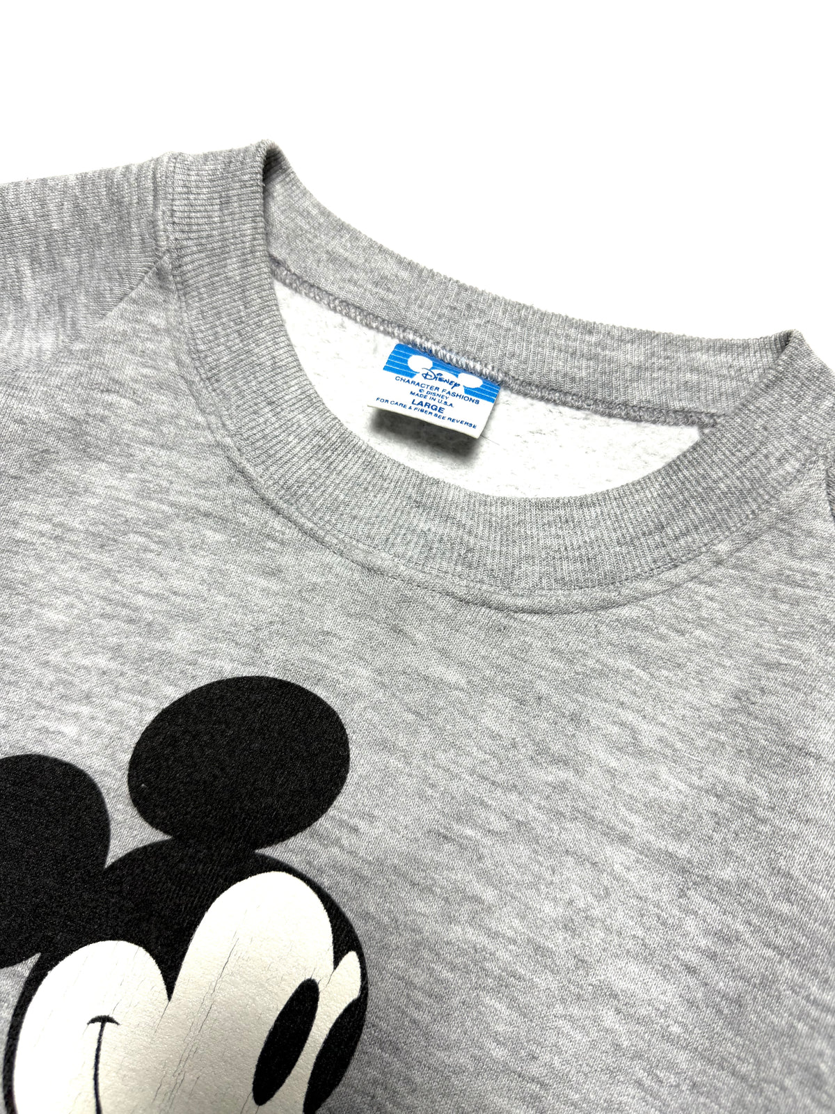 Mickey Mouse Disney 90s Grey Crewneck