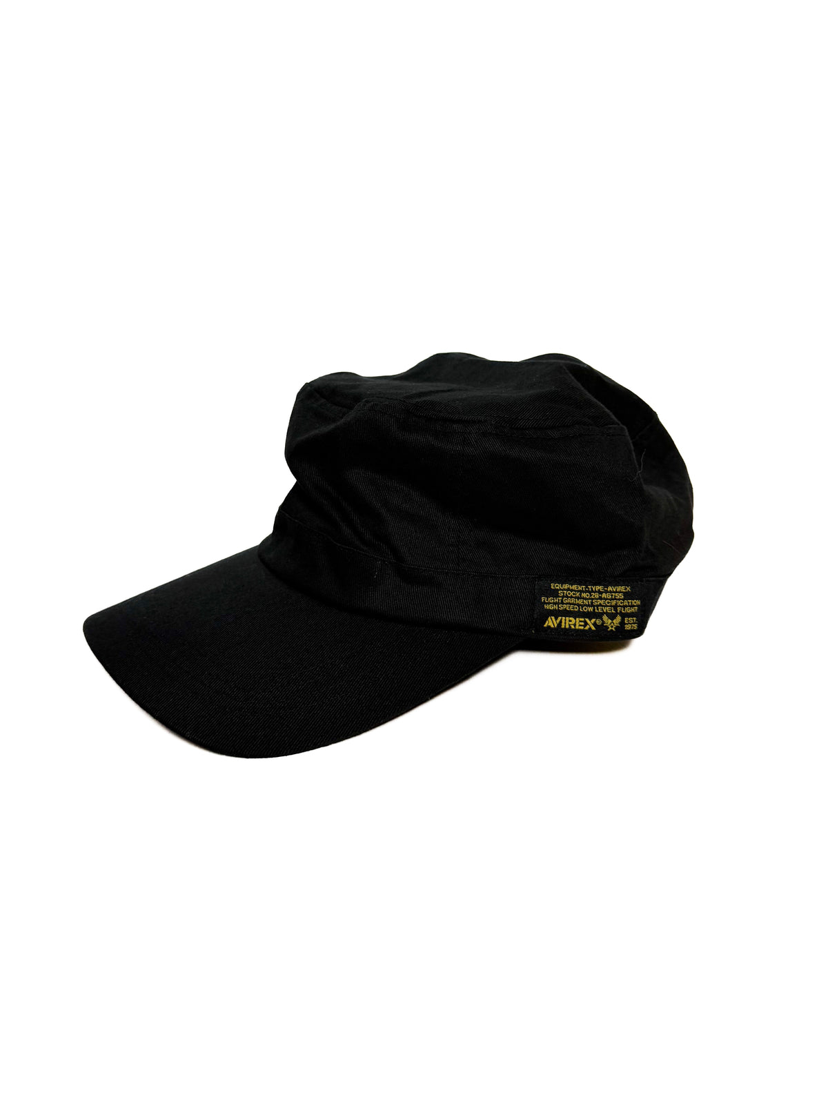 AVIREX  Black Cadet Cap