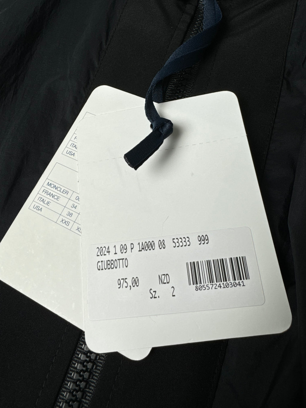 Moncler High Neck Light Jacket