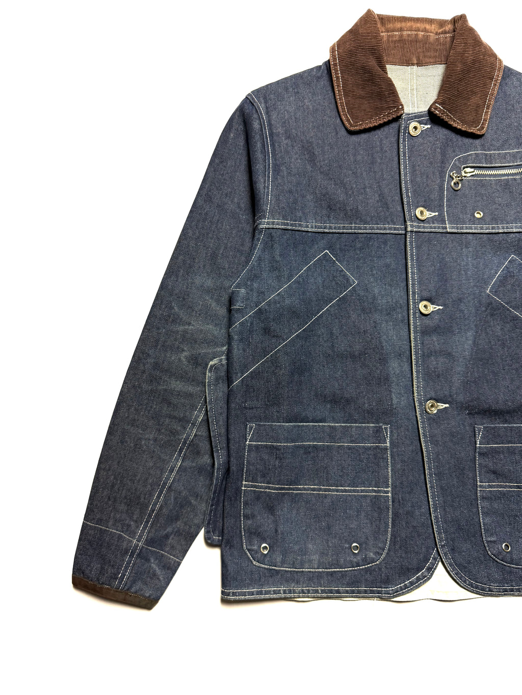Junya  Watanabe  AD2005 Chore Denim Jacket
