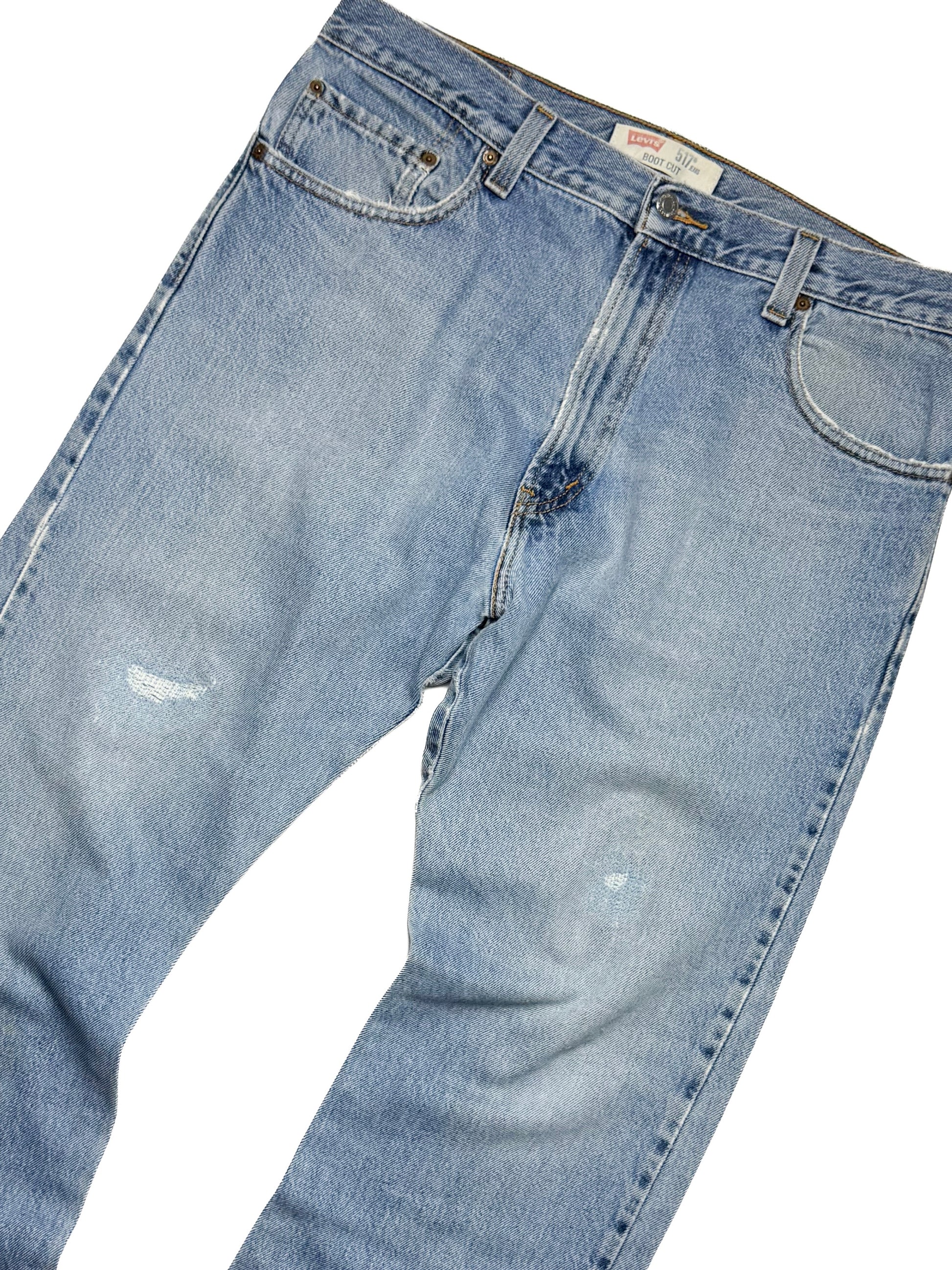 Levi’s 517 Washed Denim Flared Jean Bootcut