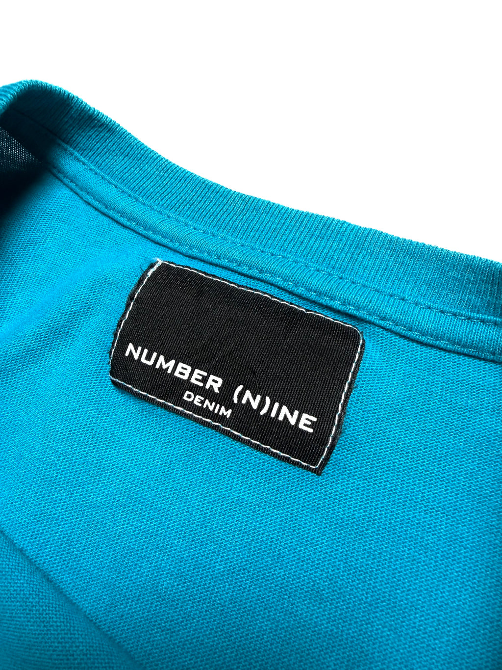 Number (n)ine  Blue Monogram  Tee