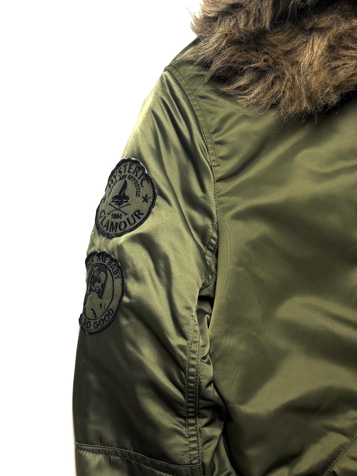 HYSTERIC GLAMOUR Khaki Long Jacket