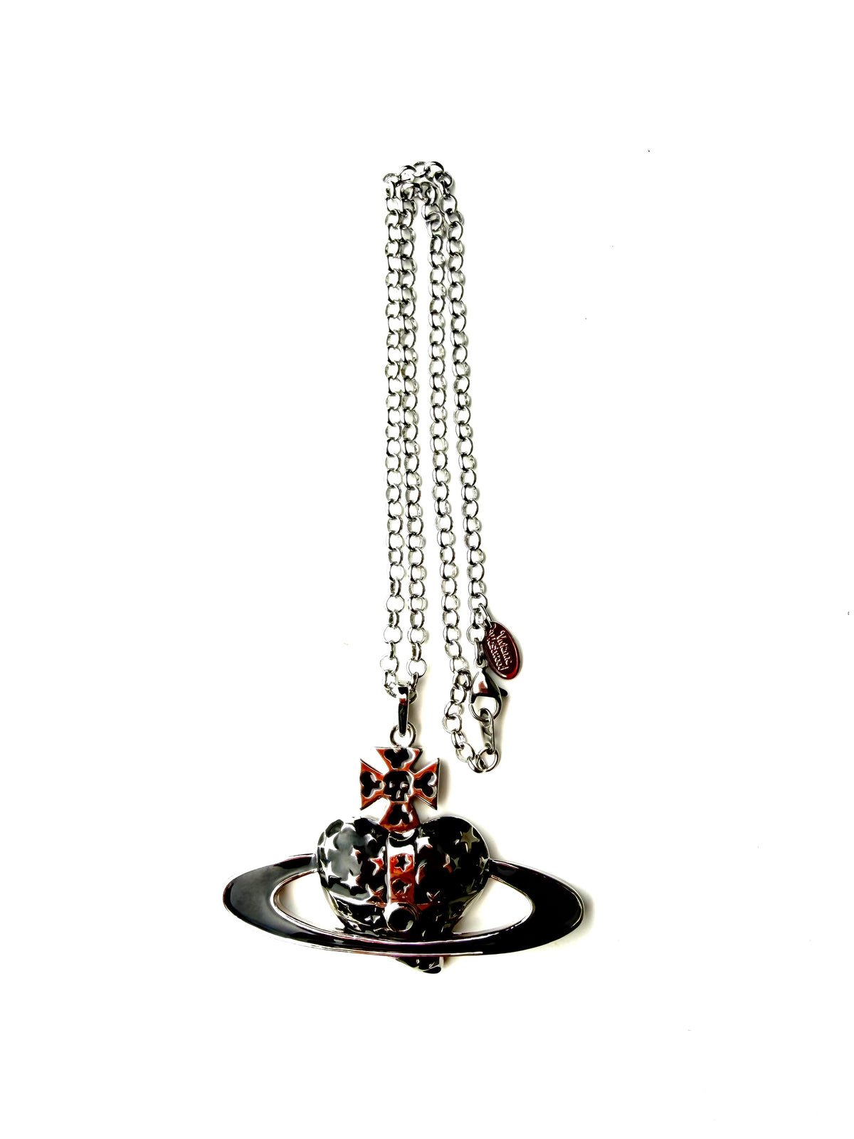 VIVIENNE WESTWOOD Orb Heart Necklace