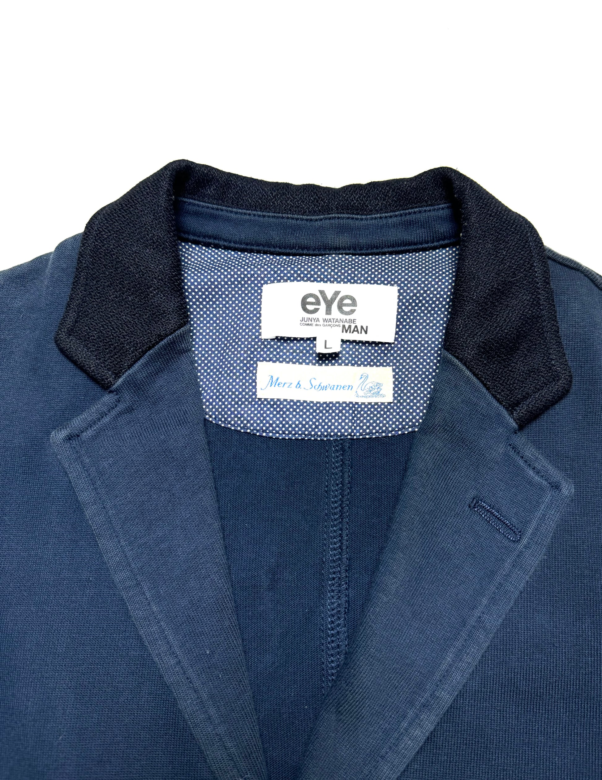 Comme des Garçons Junya Watanabe eYe MAN Navy Suit Blazer Jacket