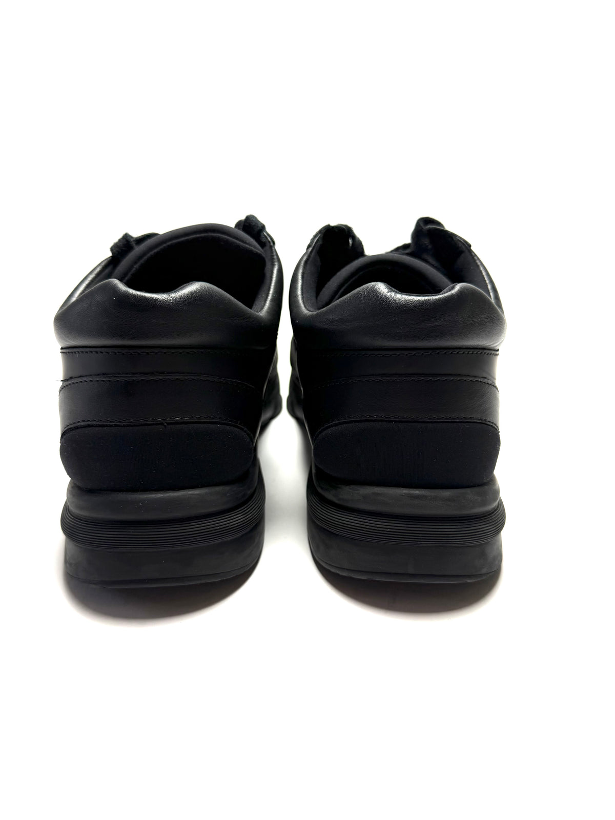 Chanel CC Uniform Triple Black Sneaker