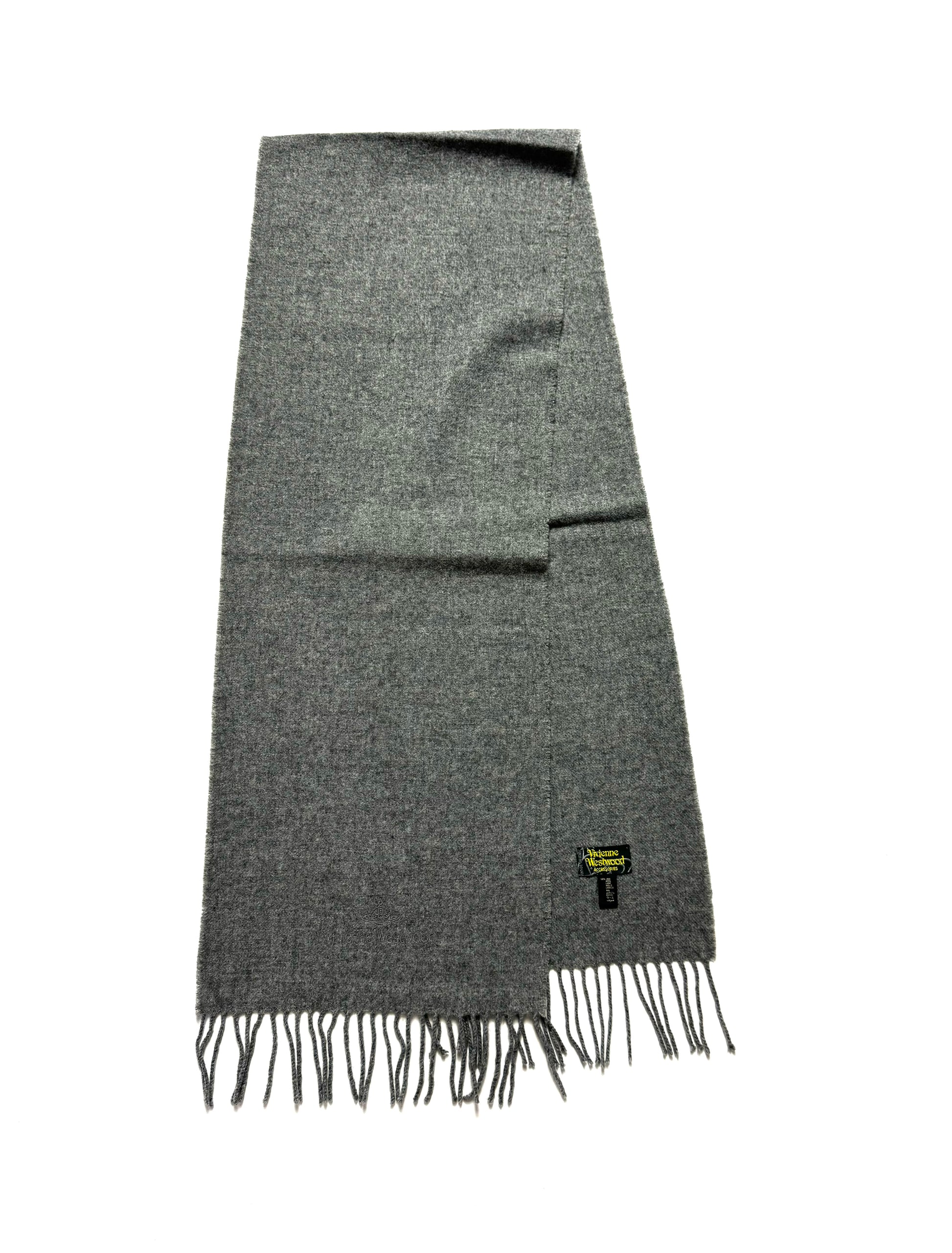 Vivienne Westwood Vintage Grey Scarf