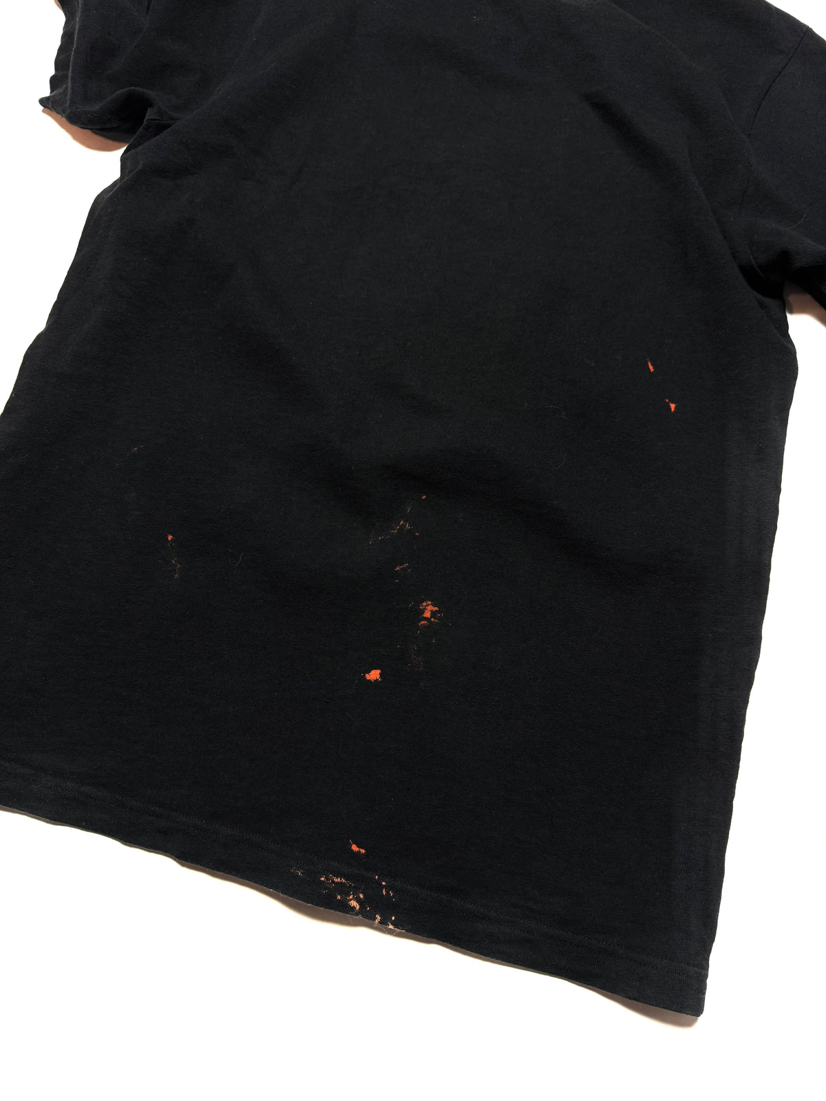 Supreme Black Spell-out Embroidery Tee