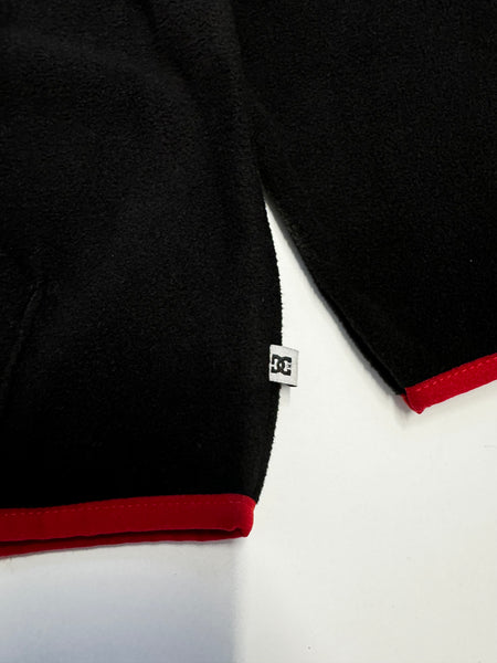 DC Black Red Zip Hoodie