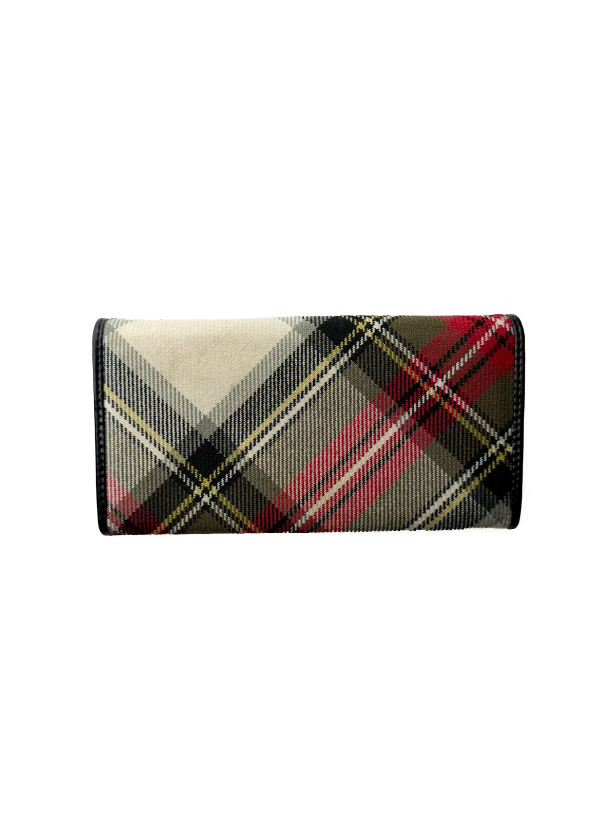 VIVIENNE WESTWOOD Leather Plaid Wallet