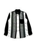 Comme des Garçons Shirt Black Stripe Patch Shirt