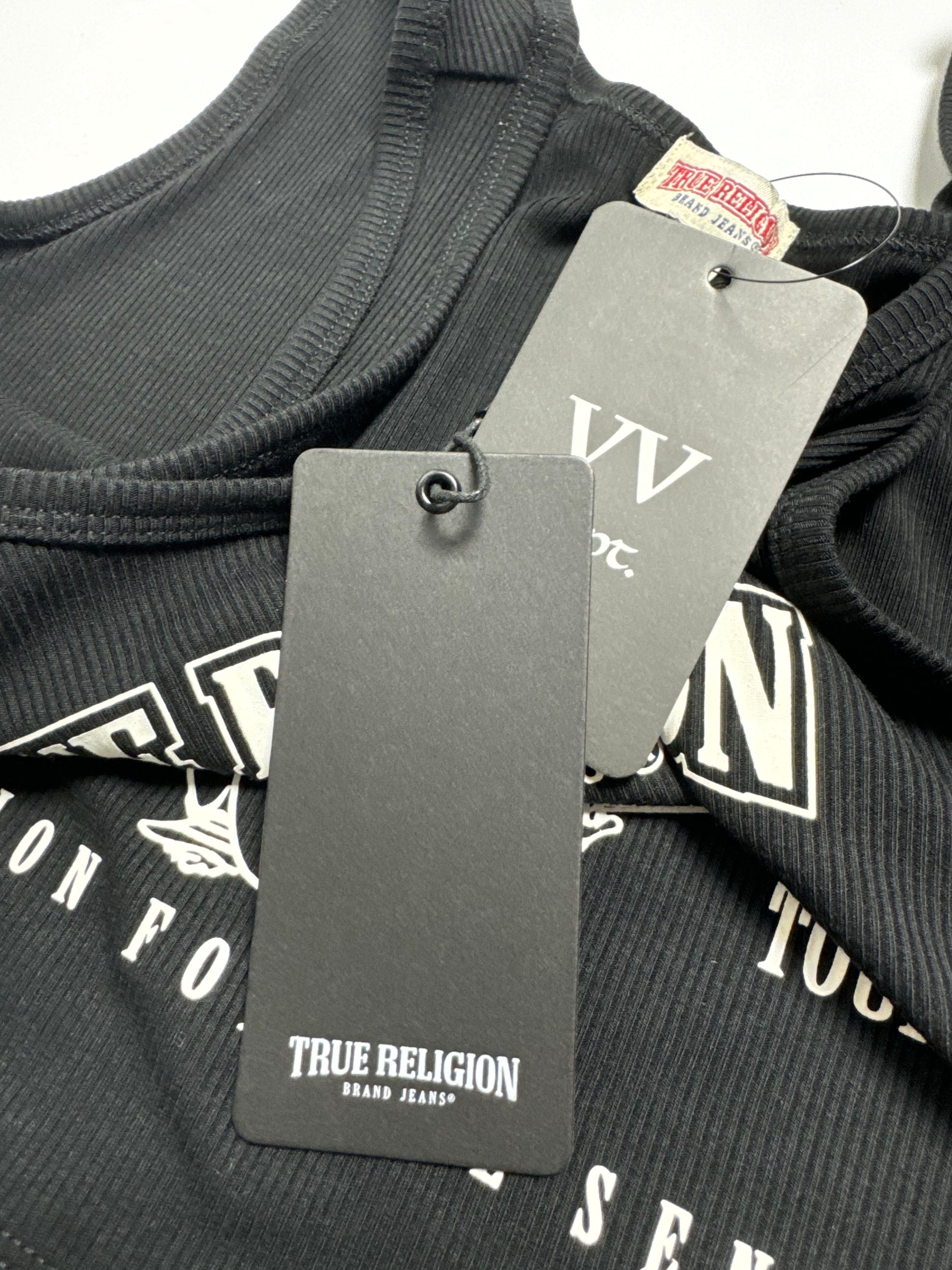 True Religion Black Tanktop