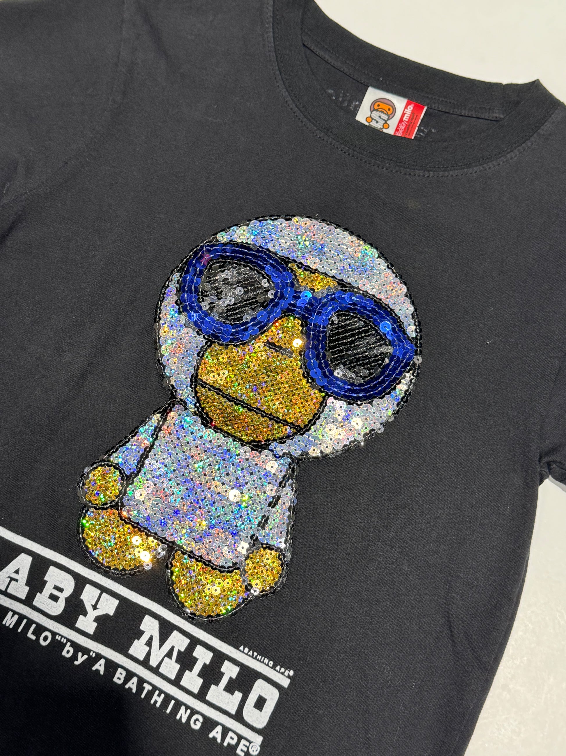 BAPE Milo Karaoke  Bling-bling Tee
