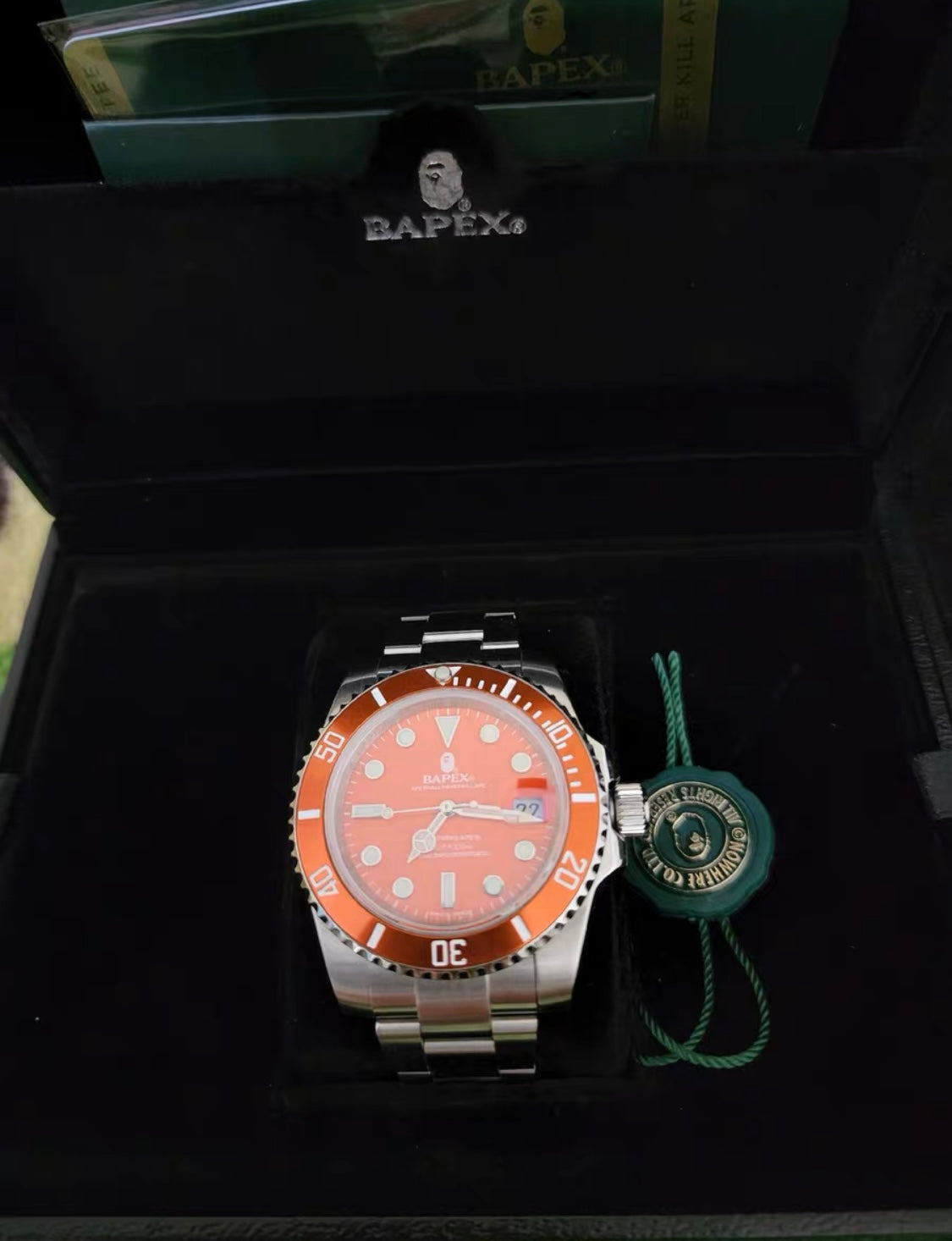 BAPEX  Orange Type-1 Submariner Watch