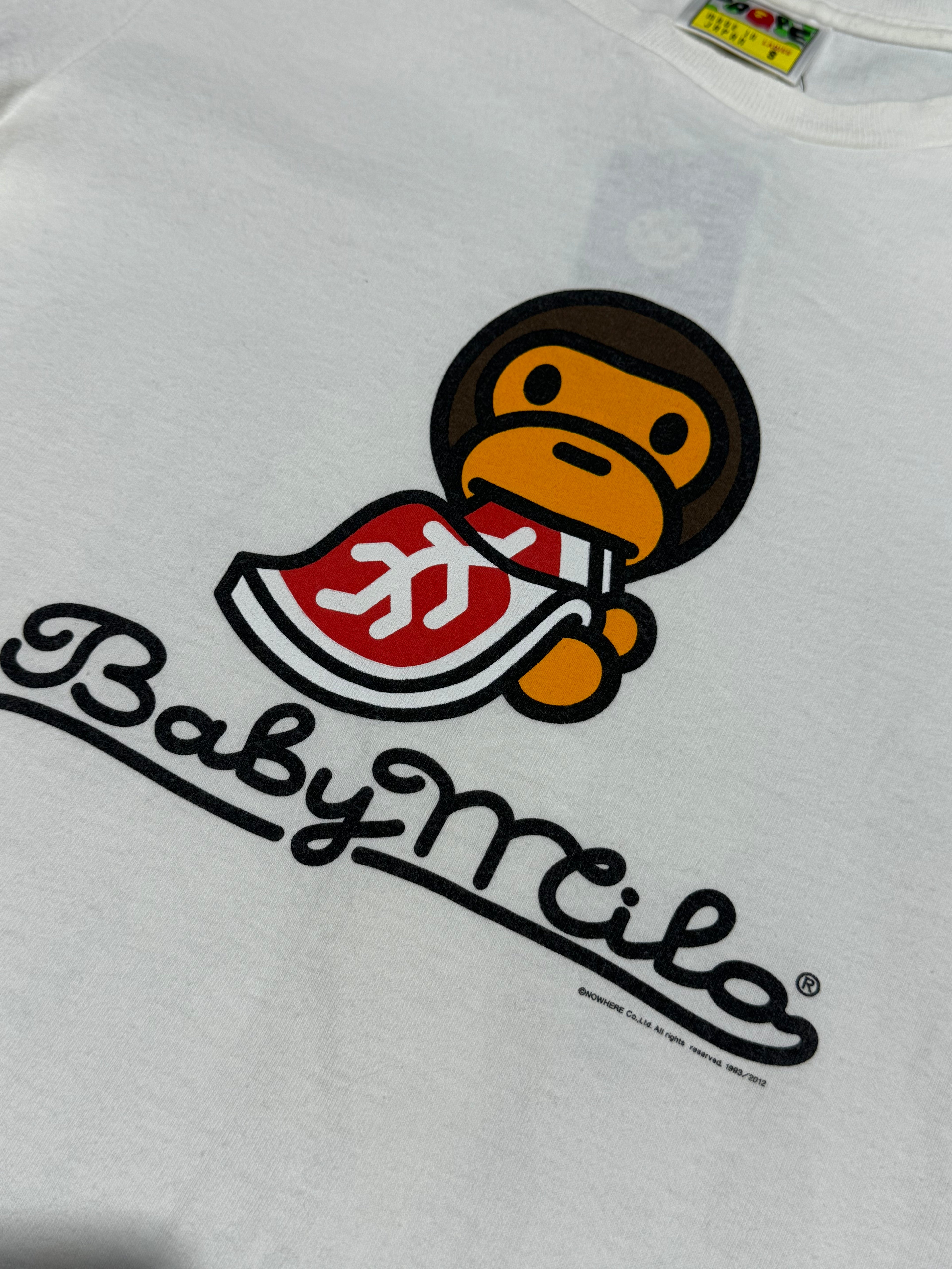 BAPE Milo White Tee