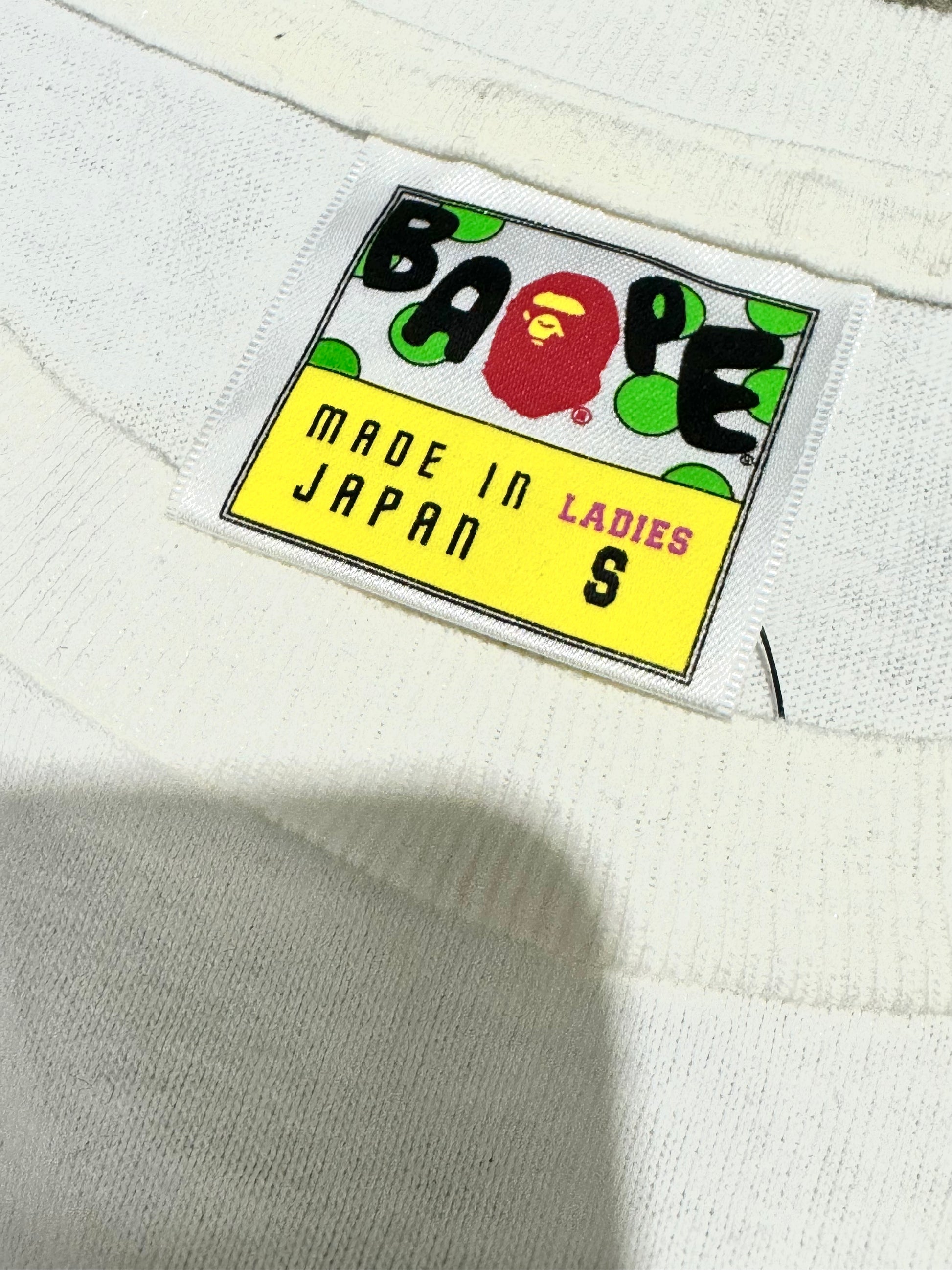 BAPE Milo White Tee