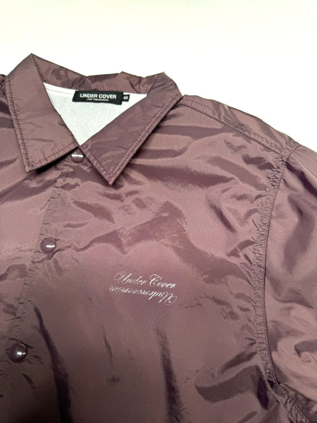 Undercover By Jun Takahashi Maroon Coach Jacket