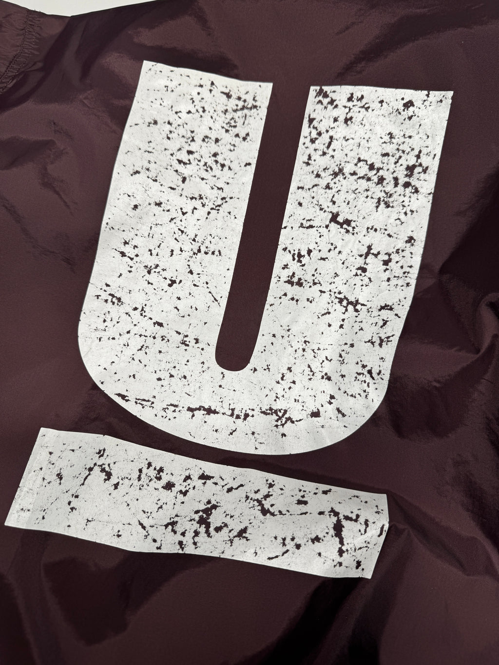 Undercover By Jun Takahashi Maroon Coach Jacket