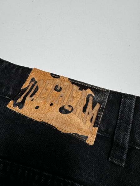 Billionaire Boys Club x Ice Cream Red Running Dog  Black Jean