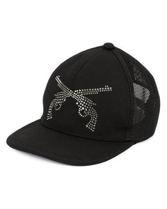 RoarGuns X Swarovski Black Trucker Hat