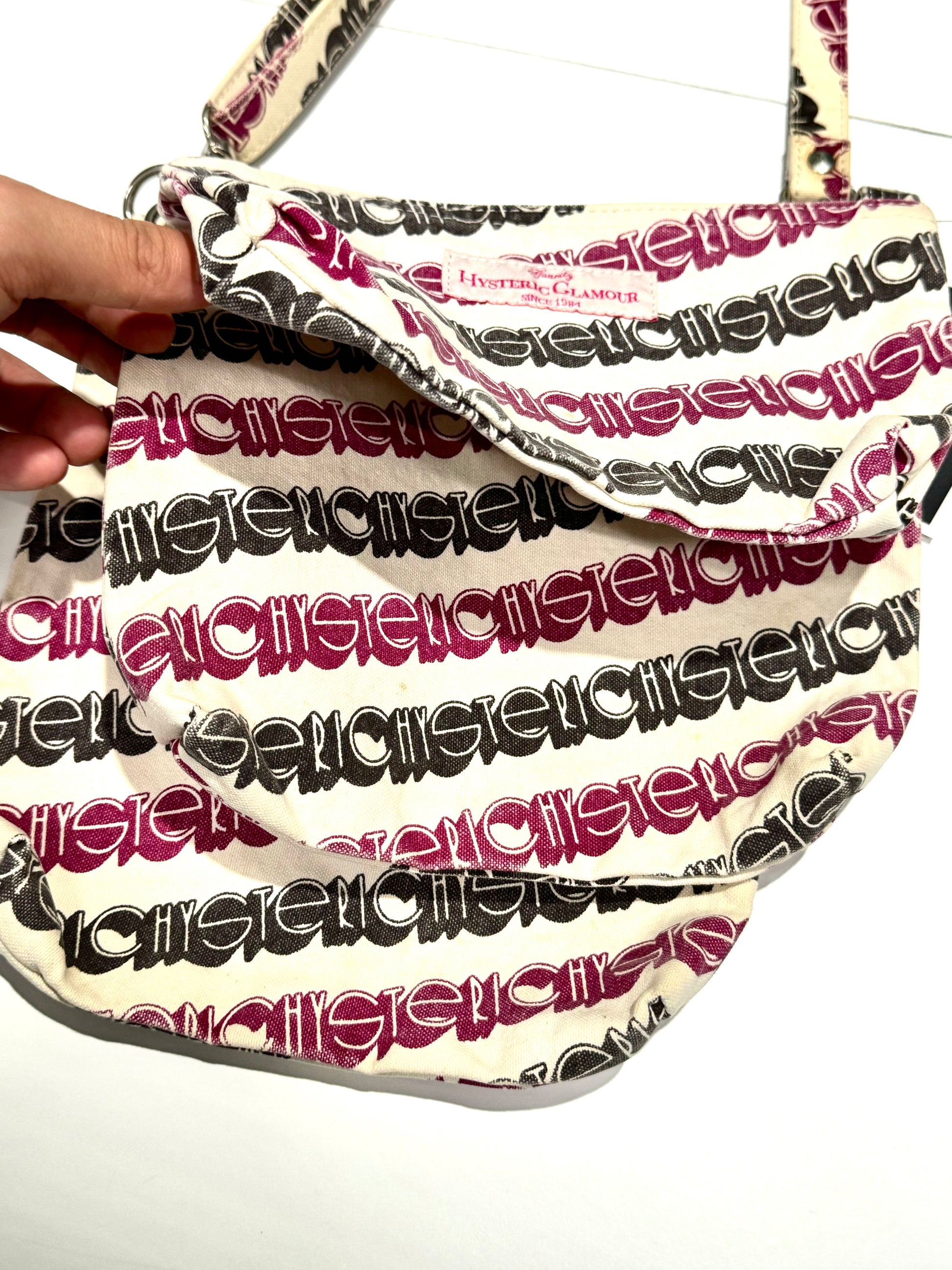 Hysteric Glamour Monogram Triple Cross Bag