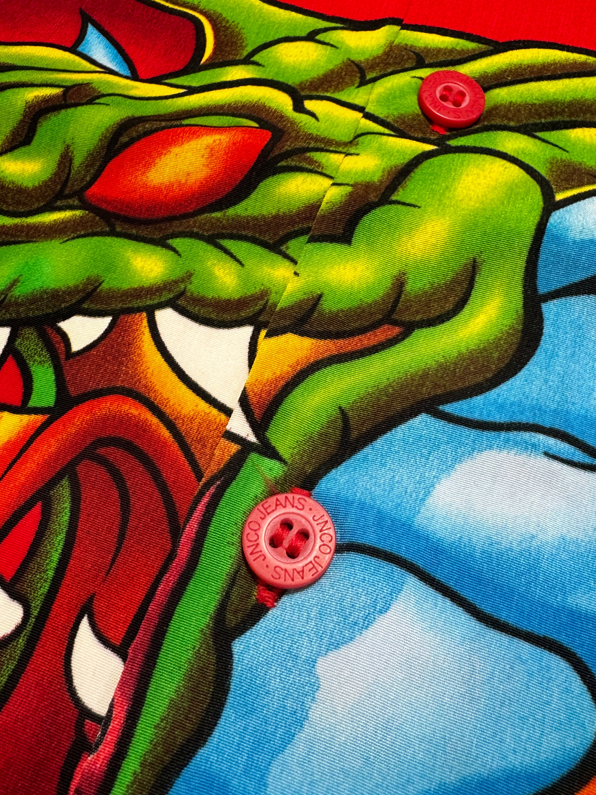 Jnco Red Snake Shirt