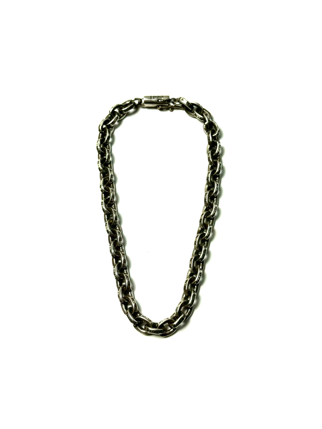 ChromeHearts 925 Sterling Silver Paper Chain Bracelet 1999