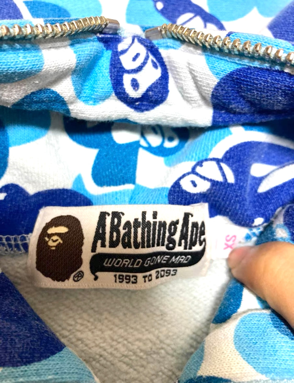 BAPE OG Milo Monogram Camo Full-Zip Hoodie