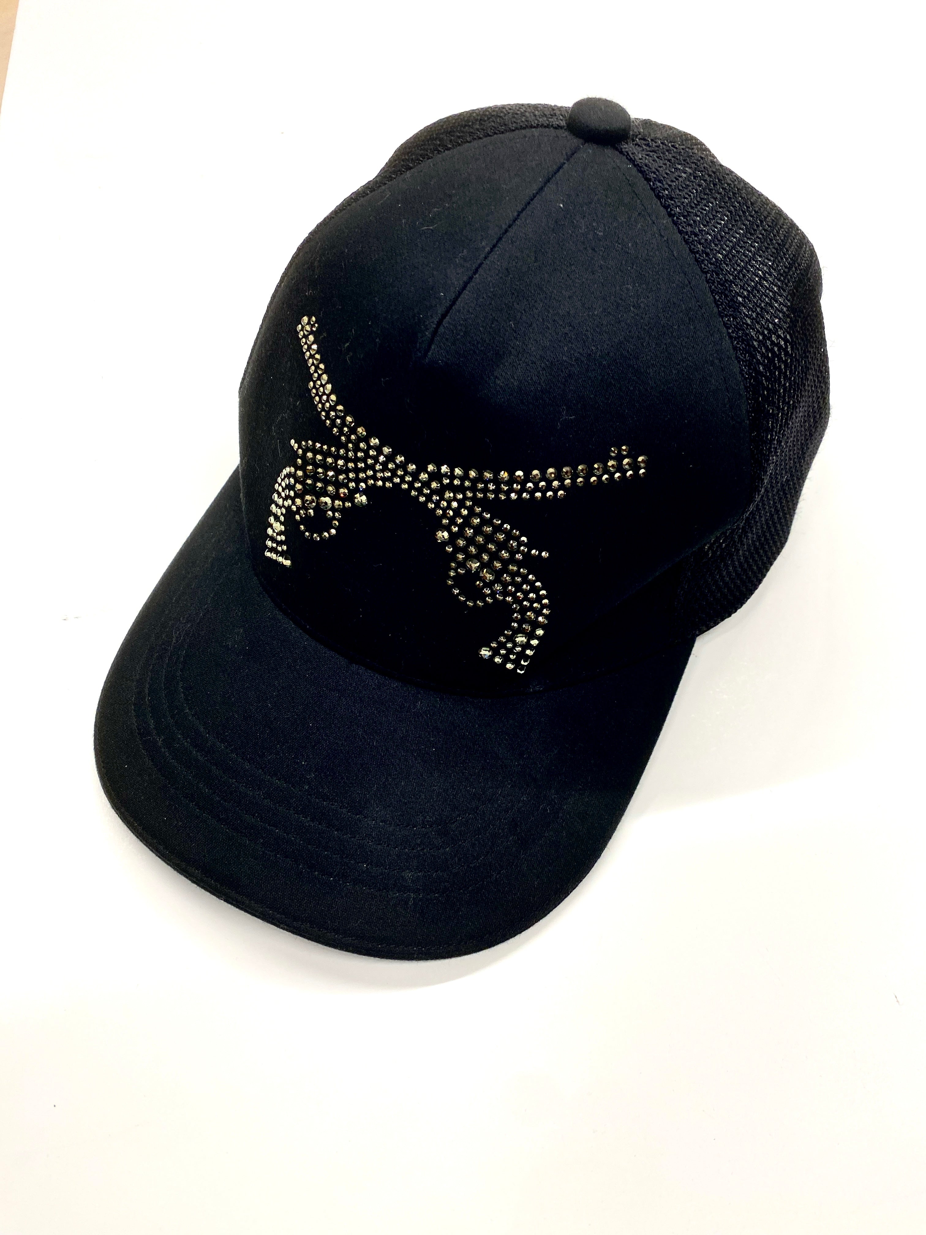 RoarGuns X Swarovski Black Trucker Hat – VV department