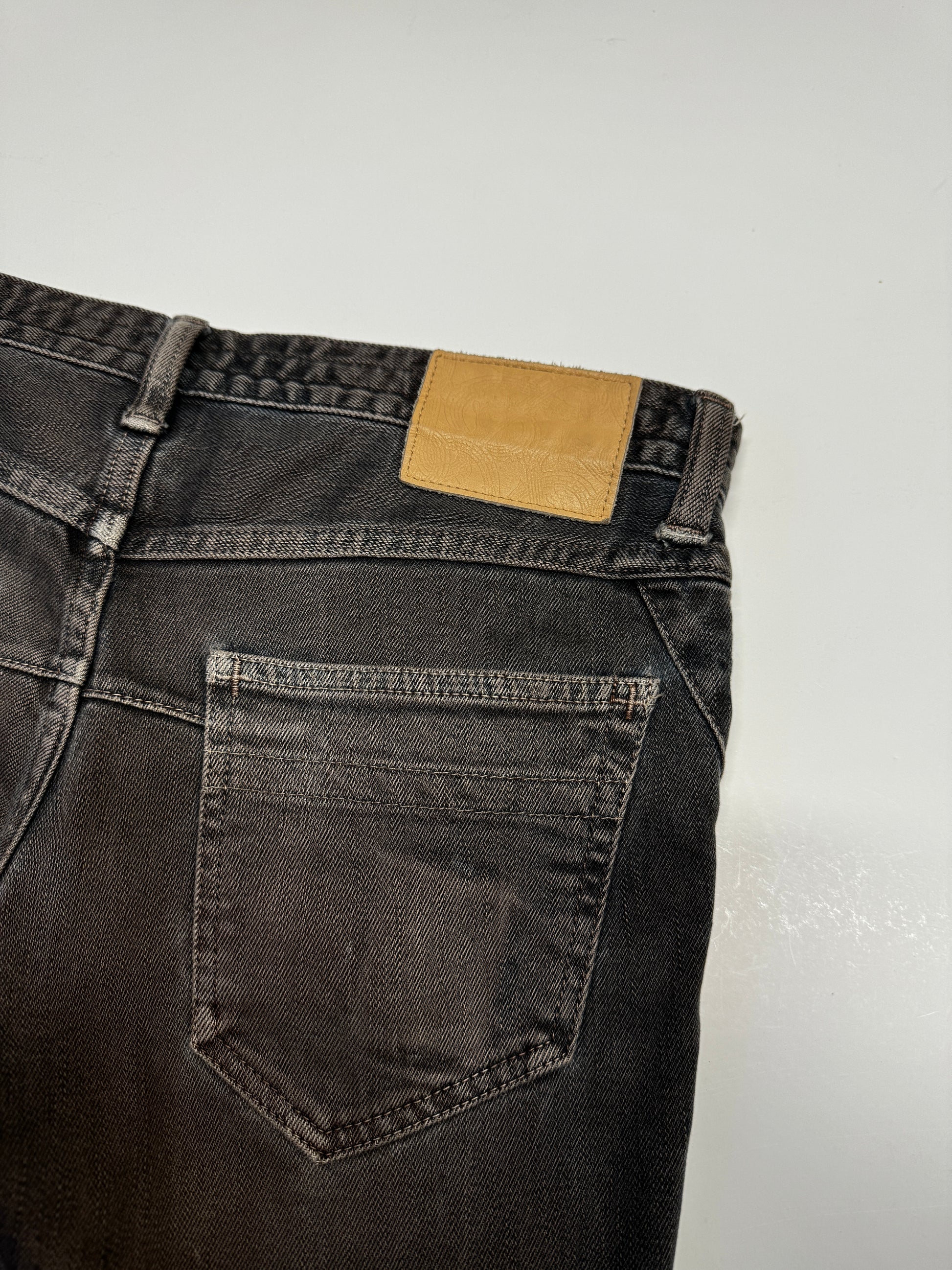 NUMBER (N)INE Distress Slim Jean