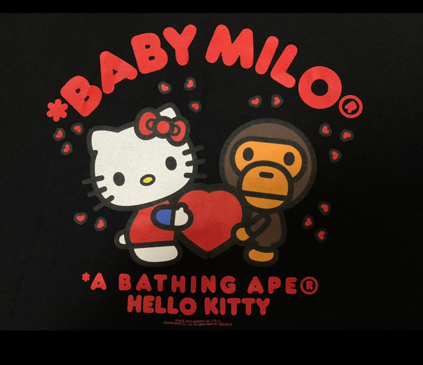 BAPE Milo x Hello Kitty Heart Tee