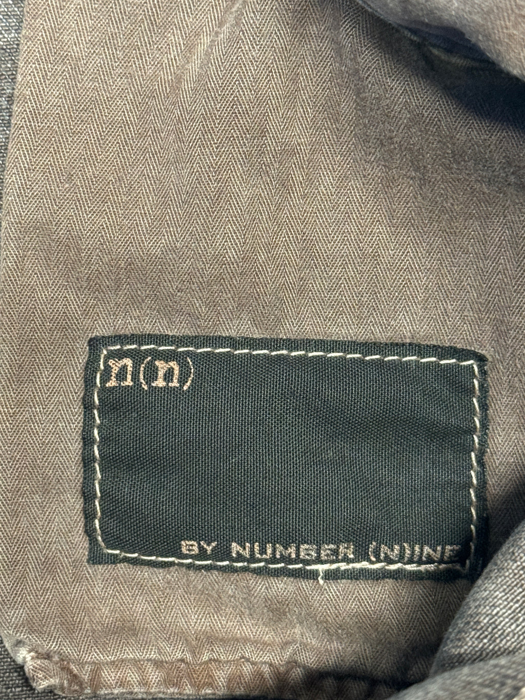NUMBER (N)INE Distress Slim Jean