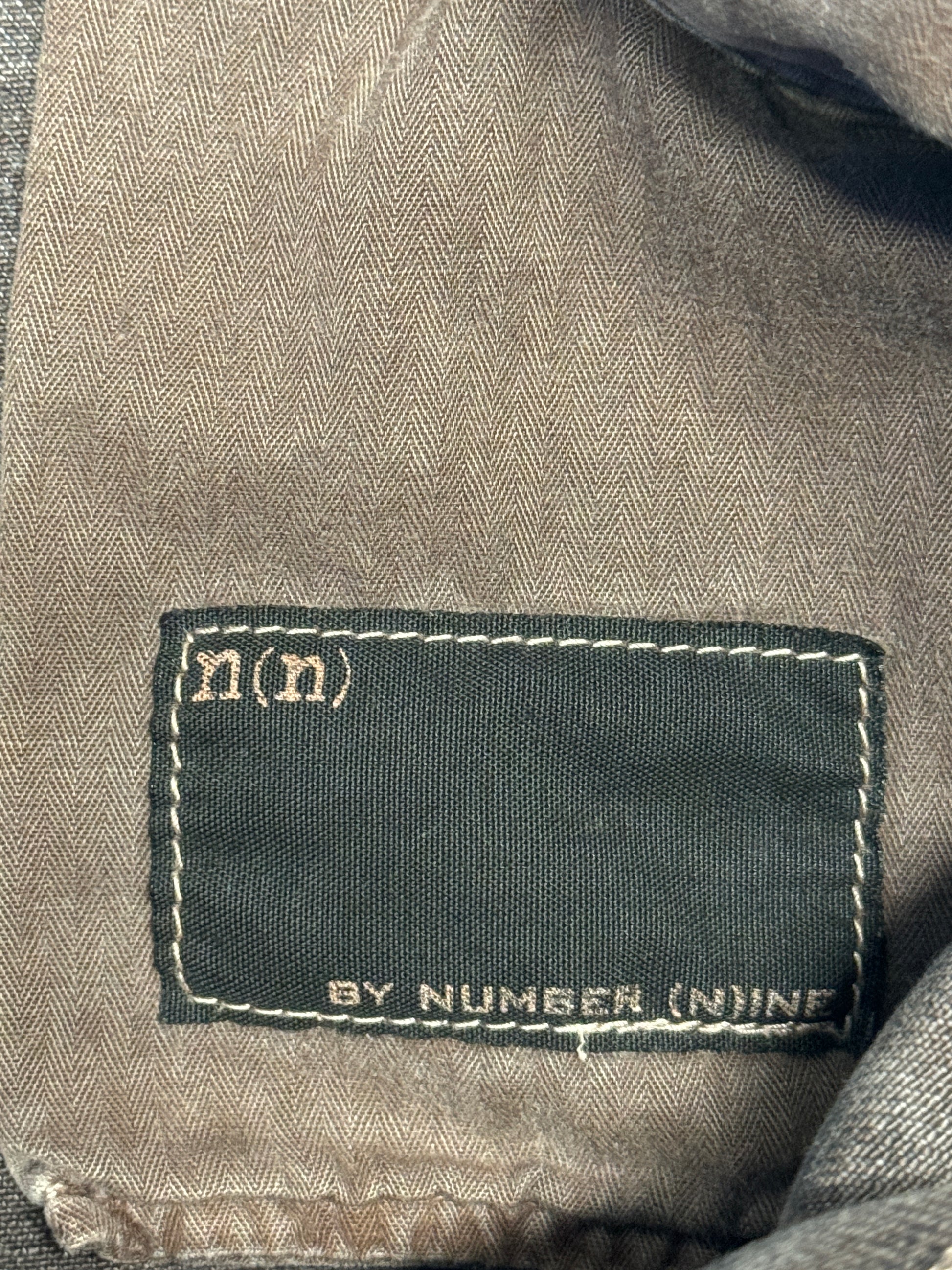 NUMBER (N)INE Distress Slim Jean