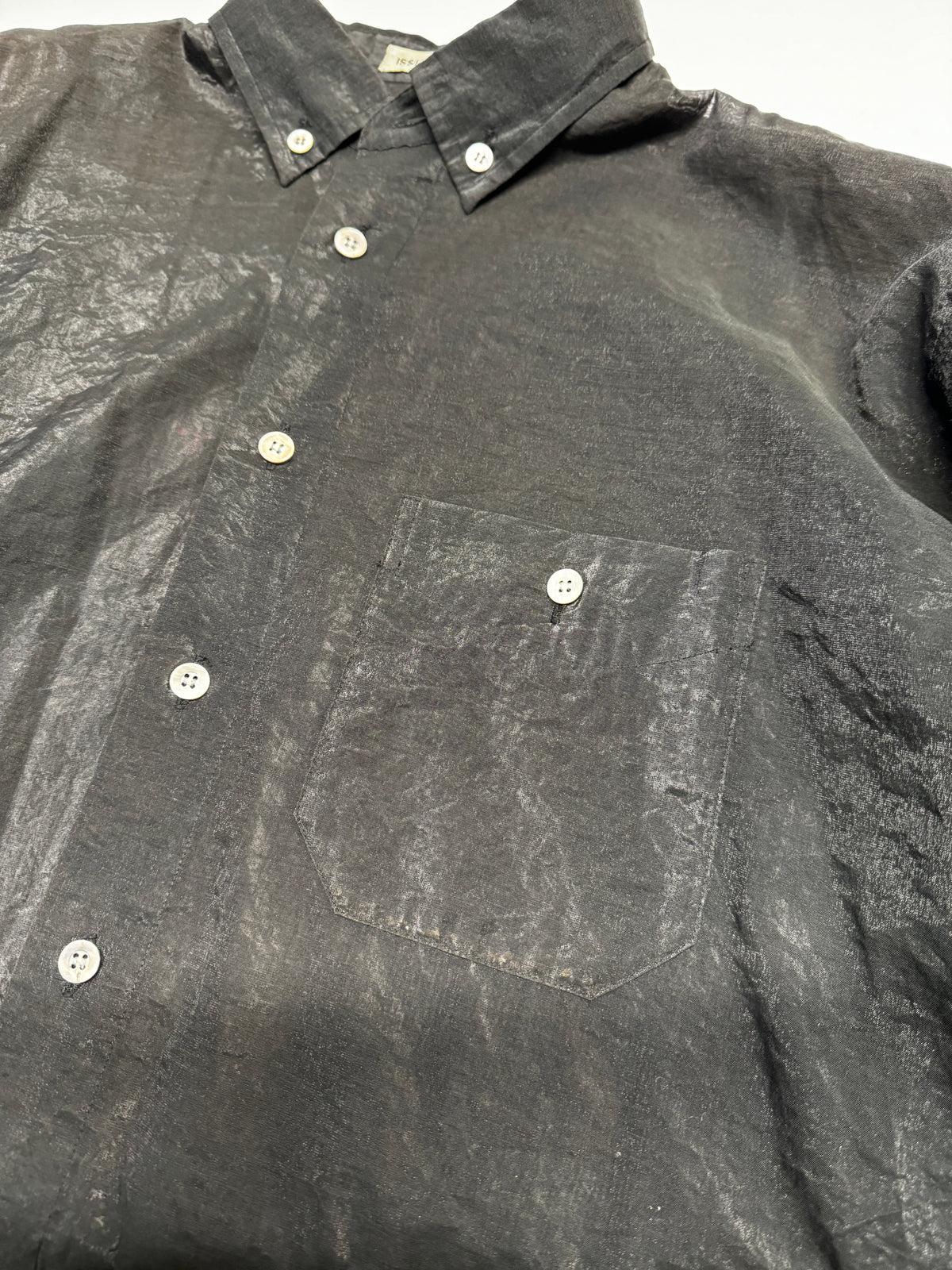 ISSEY MIYAKE Silky Black Shirt