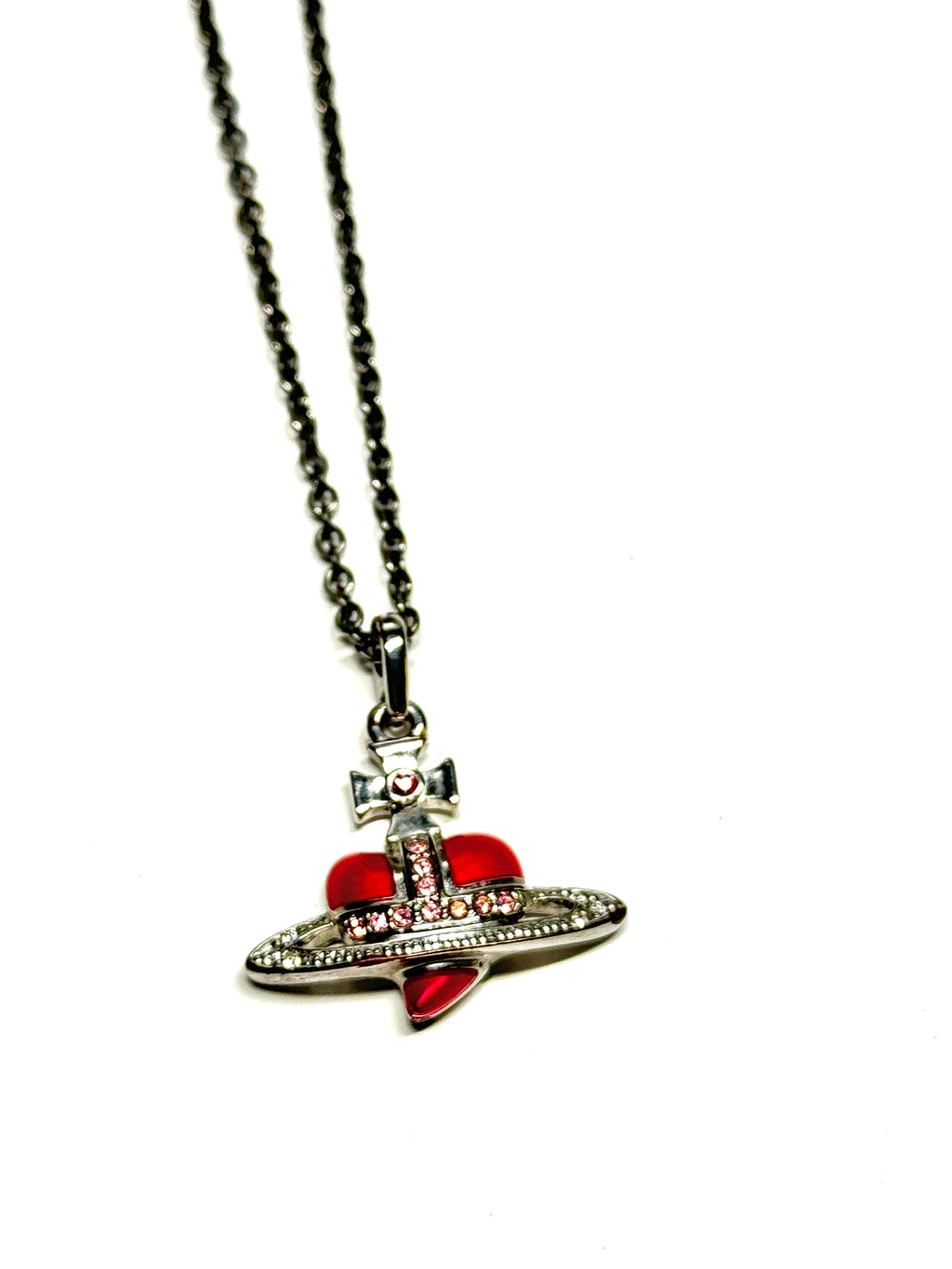 Vivienne Westwood Cross Heart Necklace